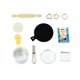 thumbnail image 2 of Juego de Horneado de Comida simulada Sunnimix Accesorios de Cocina de casa de muñecas miniatura Estilo A, 2 of 8