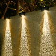 thumbnail image 5 of Inerposs Outdoor Solar Garden Lights, Decorative Yard Lighting Fixtures, Waterproof LED Wall Lights, Landscape Stair Lights for Patios, Pathways and Walkways, 5 of 6