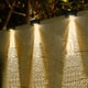 thumbnail image 5 of Fiudx Luces Solares para Jardín, Lámparas Led Impermeables para Caminos, Decoración para Vallas y Paredes Exteriores, Fácil Instalación, Carga Solar, Material Abs Duradero, Clasificación Ip65, Tamaño, 5 of 6