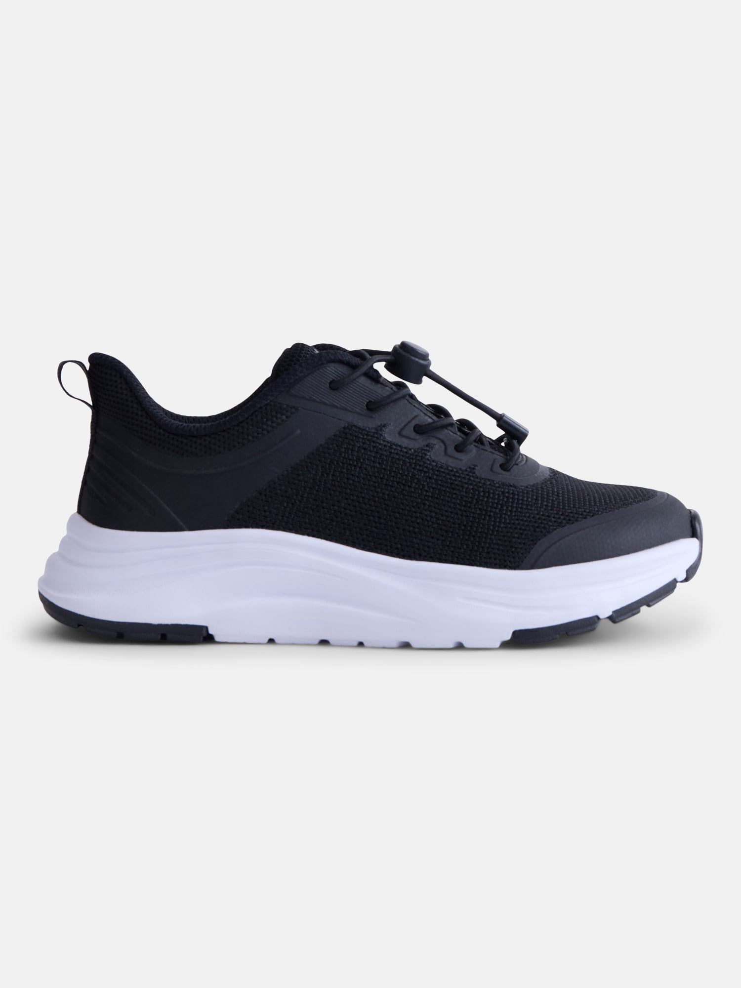 Athletic Works Little and Big Boys Bungee Knit Jogger Sneakers
