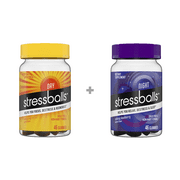 Save 28% on Stressballs Day & Night Stress Gummies Value Bundle