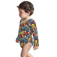 thumbnail image 3 of Xecao American Football Print Baby unisex-baby Cotton Long-sleeve Bodysuits-18 Months, 3 of 6