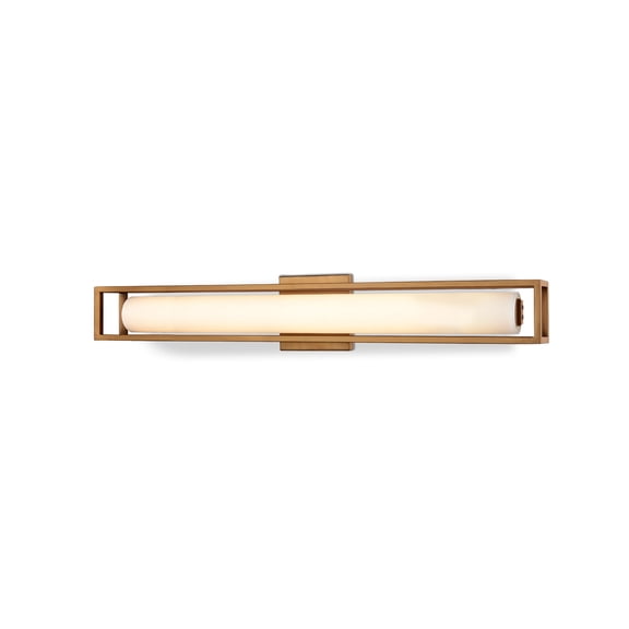 Kuzco Lighting Ws83427 Lochwood 27" Tall Led Wall Sconce - Brass