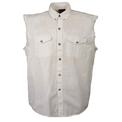 Milwaukee Performance Men's Twill Shirt (White, 4X-Large) (100% Cotton)