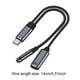 thumbnail image 3 of USB C A 3.5 Mm Adaptador Audio Y Cargador Jack Cable 2 en 1 Con PD 100W Carga Rápida para 16 15, 3 of 9