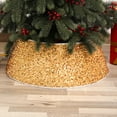 thumbnail image 3 of Advancent Encantador collar de árbol de Navidad con detalles de lentejuelas y larga vida útil. Cuando la luz refleja las lentejuelas Kits de decoración para fiestas blanco, 3 of 6