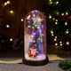 thumbnail image 5 of Precios Bajos, Adornos de escritorio para árbol de Navidad, luz nocturna brillante, diseño de escena navideña, cubierta de vidrio, decoración, regalo de Navidad Akmoler, 5 of 8