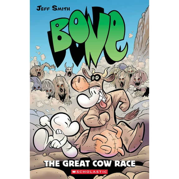 Bone Reissue Graphic Novels (Hardcover) The Great Cow Race: A Graphic Novel (Bone #2), (Paperback)