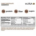 thumbnail image 3 of OLYRA Organic Dark Chocolate Sandwich Breakfast Biscuits (20 ct), 3 of 4