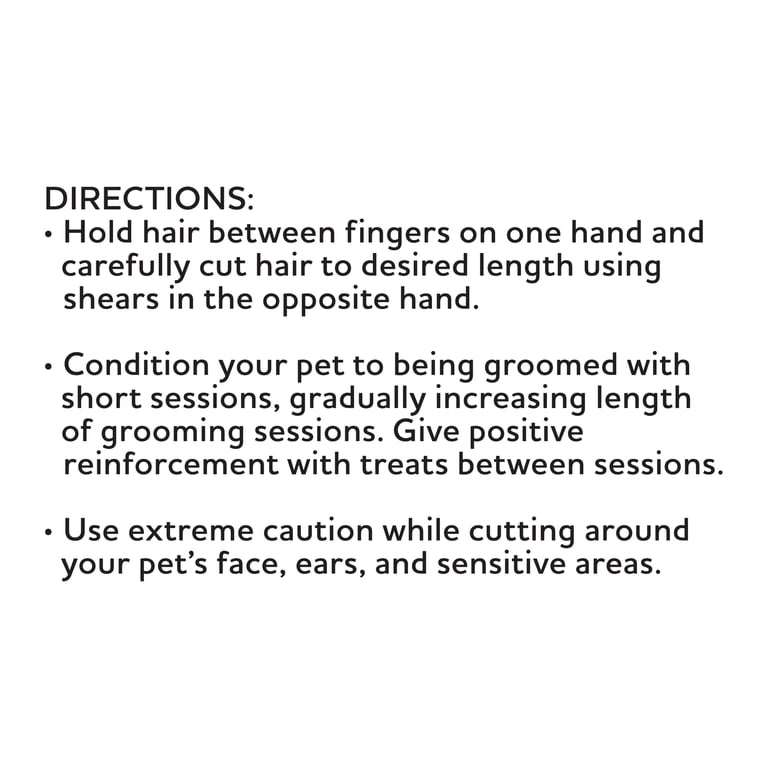 Vibrant Life 6.7 in Rounded-Tip Dog Grooming Scissors photo 5