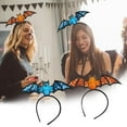 thumbnail image 1 of Fiudx Diadema de Halloween, Accesorio Divertido para Fiestas, Diseño de Color Sólido, Cómoda y Ligera, Accesorio de Cosplay Único, Perfecta para Mascaradas y Carnavales, 1 Juego, 1 of 4