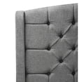 thumbnail image 3 of Cabecera Individual Dicasa Sitka Gris Oscuro, 3 of 6