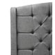 thumbnail image 3 of Cabecera King Size Dicasa Sitka Gris Oscuro, 3 of 6