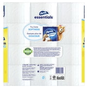 ورق تواليت ناعم من Charmin Essentials، 12 لفة ميجا، 330 ورقة لكل لفة