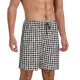 thumbnail image 2 of Fotbe Black And White Houndstooth Pantalones Cortos de Pijama para Hombre, Ropa de Dormir, Pantalones de Pijama Cortos para Hombre-Small, 2 of 6