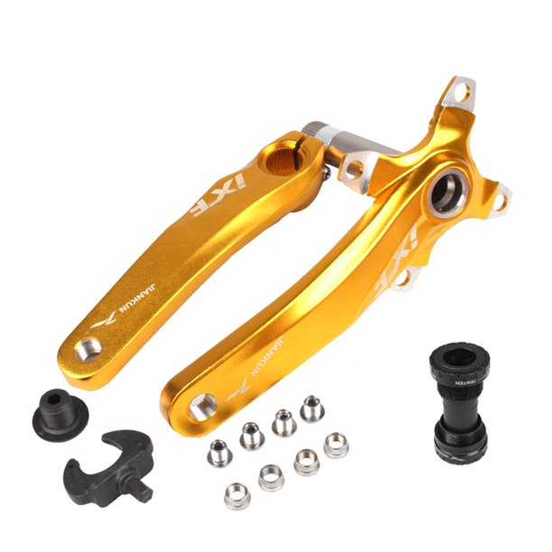 Manivela hueca de una pieza para bicicleta de montaña, manivela de placa única modificada IXF Wmkox8yii jkg265