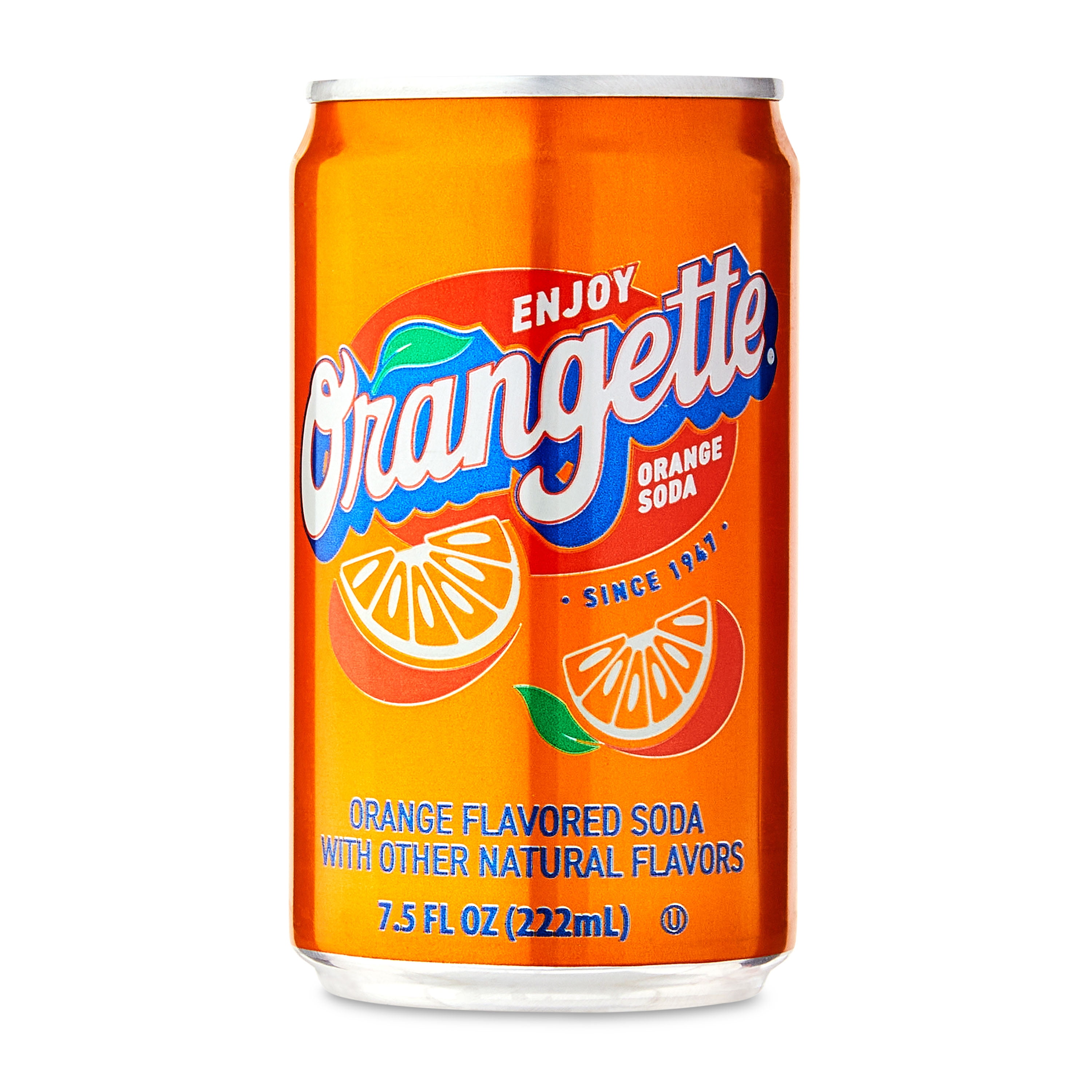 (8 pack) Great Value Orange Cola Soda Pop, 7.5 oz, 6 Pack Cans