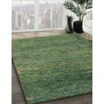 thumbnail image 3 of Ahgly Company Machine Washable Indoor Rectangle Abstract Fuchsia Magenta Green Area Rugs, 5' x 7', 3 of 7