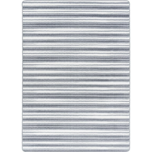 Between the Lines 3'10" x 5'4" area rug in color Cloudy