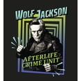 thumbnail image 2 of Beetlejuice Beetlejuice Wolf Jackson Afterlife Adult Black Long Sleeve Hoodie-XXL, 2 of 6