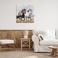 thumbnail image 3 of Stupell Industries Rustic Lodge Wild Run Horse Field Canvas Art, 30 x 30, by Kim Allen, 3 of 7