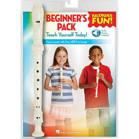 Recorder Fun! Beginner's Pack with Flute : Teach Yourself Today - Easy Lessons with Over 40 Fun (Best Way To Teach Yourself Programming)