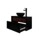 thumbnail image 2 of Gabinete para Baño Flotante con Ovalín y Llave Mezcladora,Diseño Minimalista con Detalle con Lambrín, Mueble Suspendido Moderno., 2 of 6