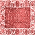 thumbnail image 1 of Ahgly Company Indoor Square Oriental Red Traditional Area Rugs, 5' Square, 1 of 4