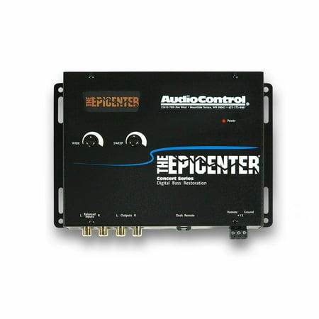 AudioControl - The Epicenter Concert Series Digital Bass Restoration Processor - Black