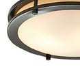thumbnail image 4 of Better Homes & Gardens BHS336179061230 12" 1 ORB Living Room Flush Mount Lights with Integrated Glass Bronze, 4 of 10