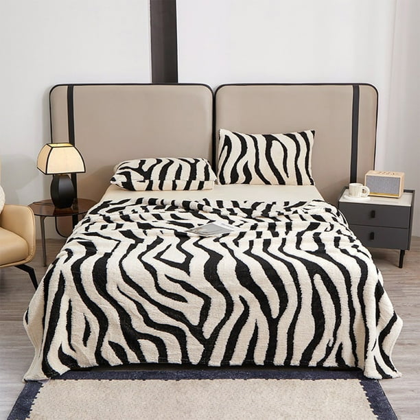 Manta Polar de Terciopelo de Leche de 198 X 140 Cm | Funda de Sofá Suave y Cálida | Borde Doble Que No Se Desprende | Chal Ligero y Portátil para Viajes, Picnic, Hogar, Coche y Exteriores