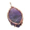 thumbnail image 2 of EHJRE Fashion Tree of Life Copper ped Teardrop Natural Gemstones Necklace 6, 2 of 9