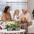 thumbnail image 3 of SUNCOZE 12-Pod Hydroponic Growing System, Indoor Herb Garden with 24W Full Spectrum LED Grow Light, Smart Timer, Adjustable Height, 4L Water Tank, Green, 3 of 10