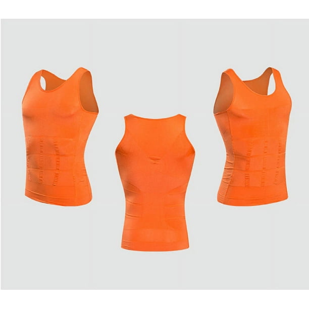 Chaleco moldeador de cuerpo para hombres Corsé delgado para barriga cervecera Ropa interior ajustada para el abdomen