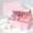 Pink, variant on Box, 13x9x4 Inches  Boxes for Presents With  and  Closure Collapsible for Mother's Day, Bridesmaid Proposal, Weddings, Anniversary Present