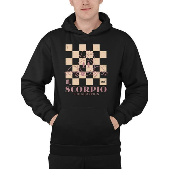 Scorpio Zodiac - Emoji Scorpion Graphic Men's Hoodie