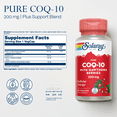 thumbnail image 2 of Solaray Pure CoQ-10 200 mg | Healthy Heart Function & Cellular Energy Support | Enhanced with Herb Blend | 30 VegCaps, 2 of 6