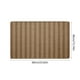 thumbnail image 3 of Absorbent Non Slip Bathroom Floor Mat | Linen Entrance Rug | Quick Dry Machine Washable | Soft Comfortable Texture | Decorative Pattern | Gray or Brown | 23.62x15.74 Inches, 3 of 6
