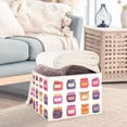 thumbnail image 3 of Yayeee Collapsible Cube Storage Bin with Lid Fabric Closet Decorative Basket with Handles, Jam Jars, 3 of 7