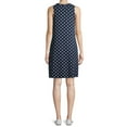 thumbnail image 5 of Time and Tru Women's Sleeveless Knit Dress, 5 of 6