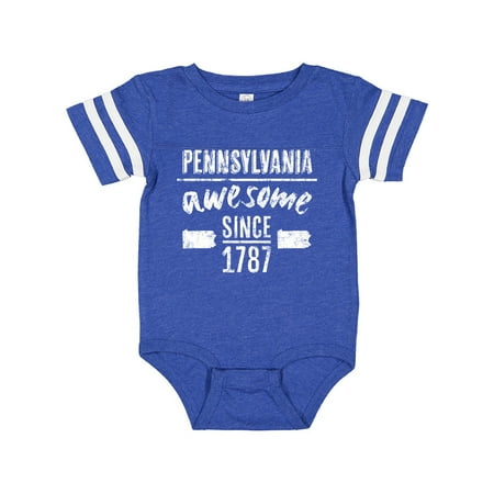 

Inktastic Pennsylvania Awesome Since 1787 Gift Baby Boy or Baby Girl Bodysuit