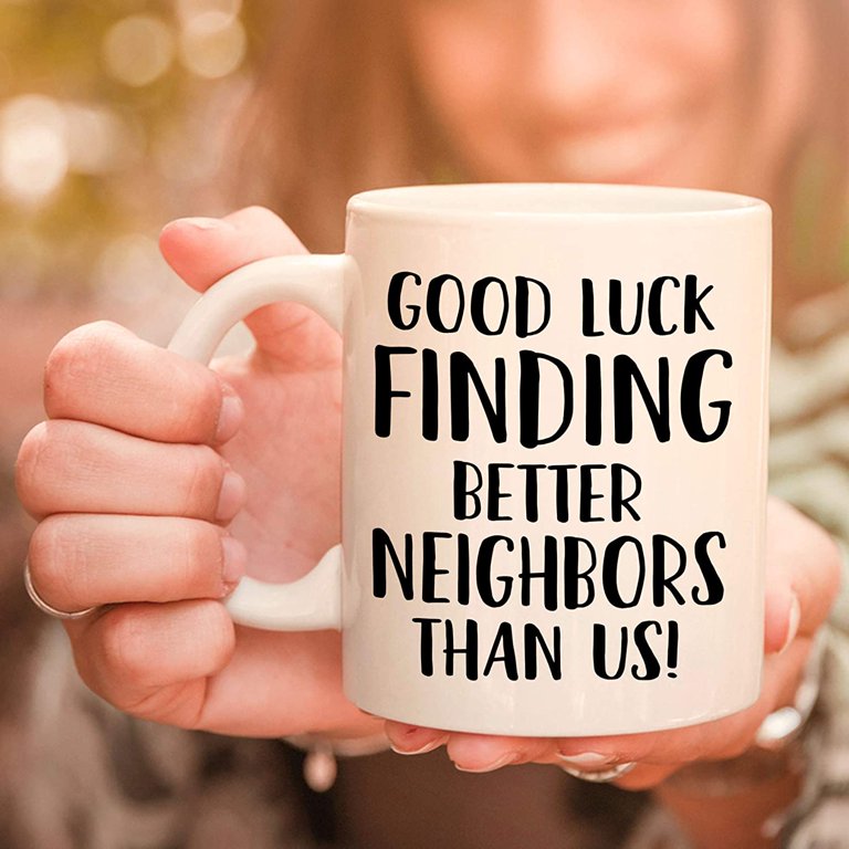 Goodbye Neighbor Gift Farewell Neighbor Mug Moving Away Gifts Good Luck  Finding