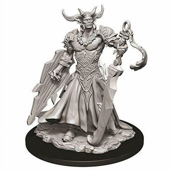 WizKids WZK90201 Pathfinder Deep Cuts Genie Efreeti W12.5 Unpainted Miniatures