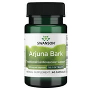 Swanson Full Spectrum Arjuna Bark (10:1) 40 mg 60 Capsules