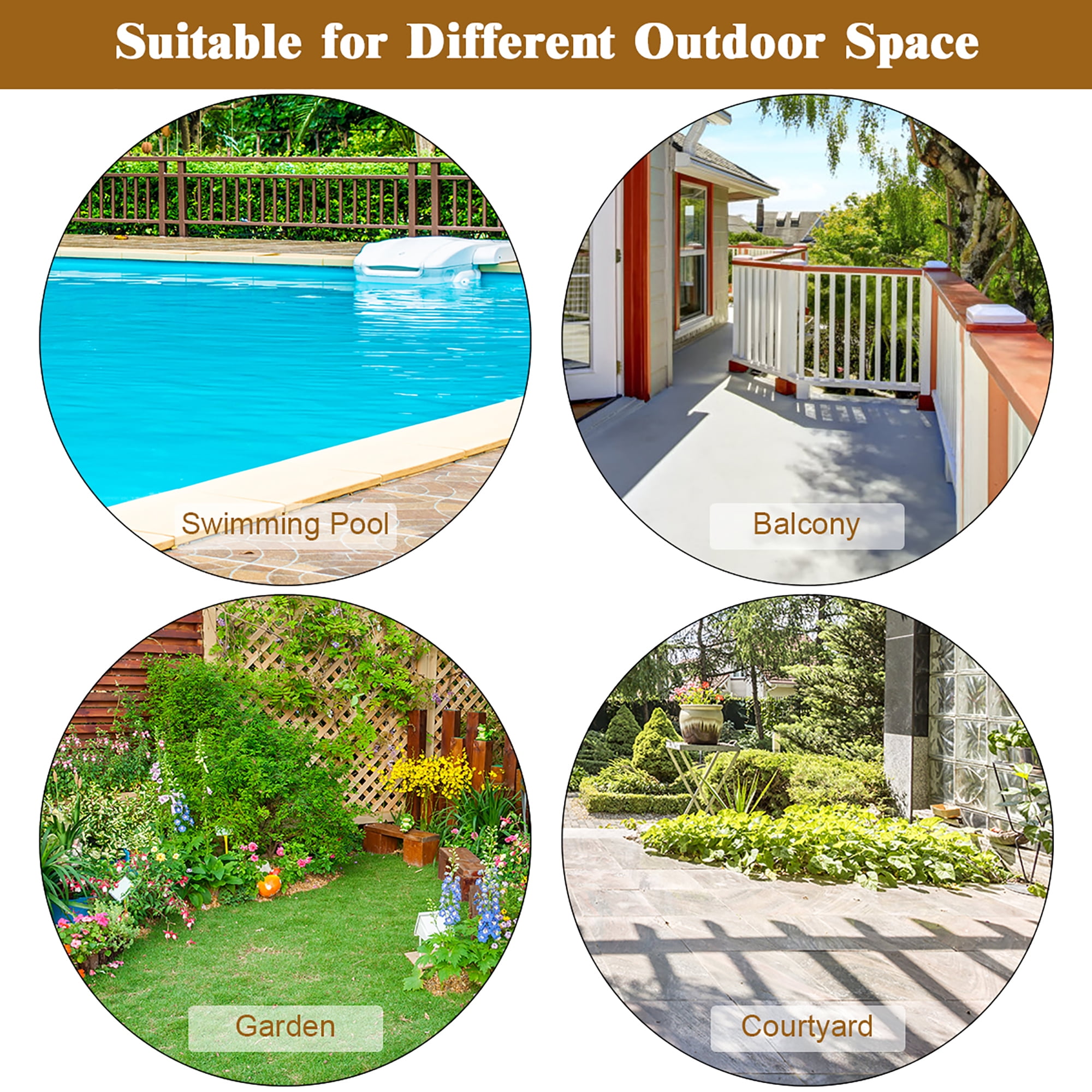 Costway 3PC Patio Rattan Conversation Set Rocking Chair Cushioned Sofa Outdoor Furniture