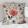 thumbnail image 2 of Designart "Ranunculus Whispers" Floral Printed Throw Pillow, 2 of 5