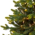 thumbnail image 5 of Nearly Natural Clear Prleit LED Green Decorated Fir Christmas Tree, 3', 5 of 7