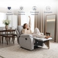 thumbnail image 3 of Sillon Reclinable Easy Living Monza Gris Claro, 3 of 6