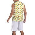 thumbnail image 2 of Naloa Colorful Owls 1 Basketball Jersey Reversible Men's Mesh Athletic Sports Shirts Training Practice S-4XLMedium, 2 of 6