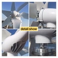 thumbnail image 2 of Wind Generator Portable 600W Alternative Energy Windmills Alternateur 12V 24V 48V Wind Turbine MPPT Controller Wind System ,Easy Installation, 2 of 5